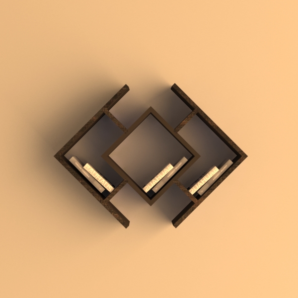 Box Style Wall Shelf